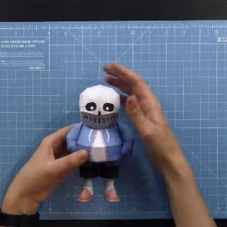Mô hình giấy gameUndertale] Sans