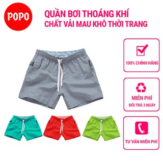 Quần bơi nam Short thể thao nam đi biển POPO ST1 quần bơi đi biển tắm biển đồ bơi nam mau khô, thoáng khí