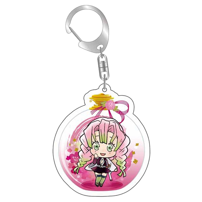 Tmdbyx Móc Khóa Nhựa Acrylic Họa Tiết Hoạt Hình Demon Slayer Kimetsu No Yaiba Tanjiro Kamado Dễ Thương