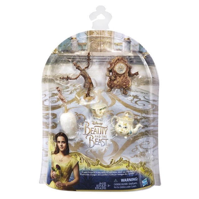 Bộ đồ chơi búp bê Disney Princess Beauty and the beast người đẹp và quái vật và những người bạn lạ lùng