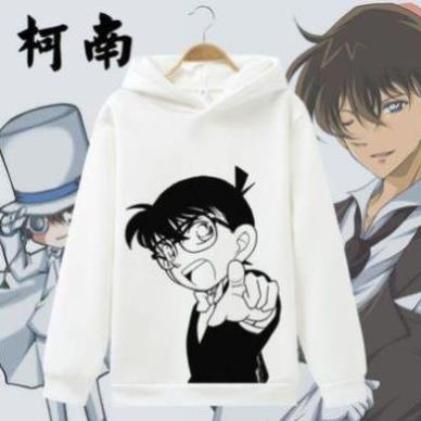 Áo Hoodie Thám Tử Lừng Danh Conan!! size 20 - 80kg chất đẹp L1 🎁