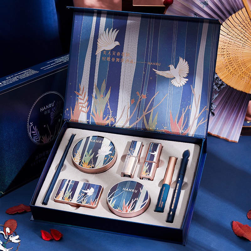 Bộ trang điểm nội địa Trung, Set makeup mini cá nhân mua 1 được 8