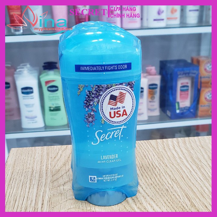 Lăn Gel Khử Mùi Secret Lavender 73GR