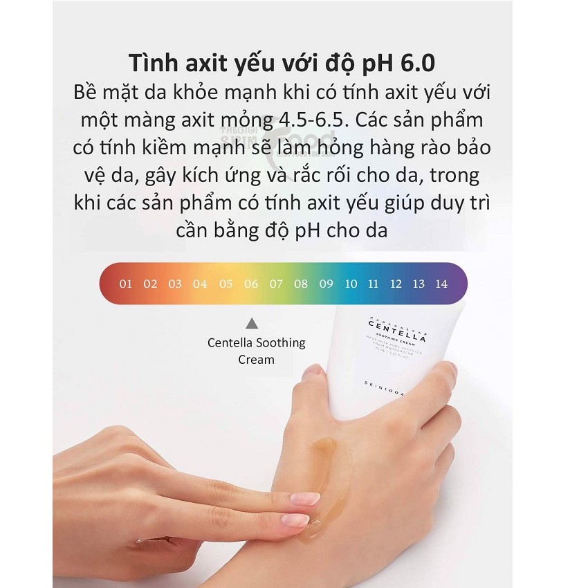 Kem dưỡng ẩm làm dịu phục hồi da rau má Madagascar Centella Soothing Cream 75ml Auth Hàn Quốc | BigBuy360 - bigbuy360.vn