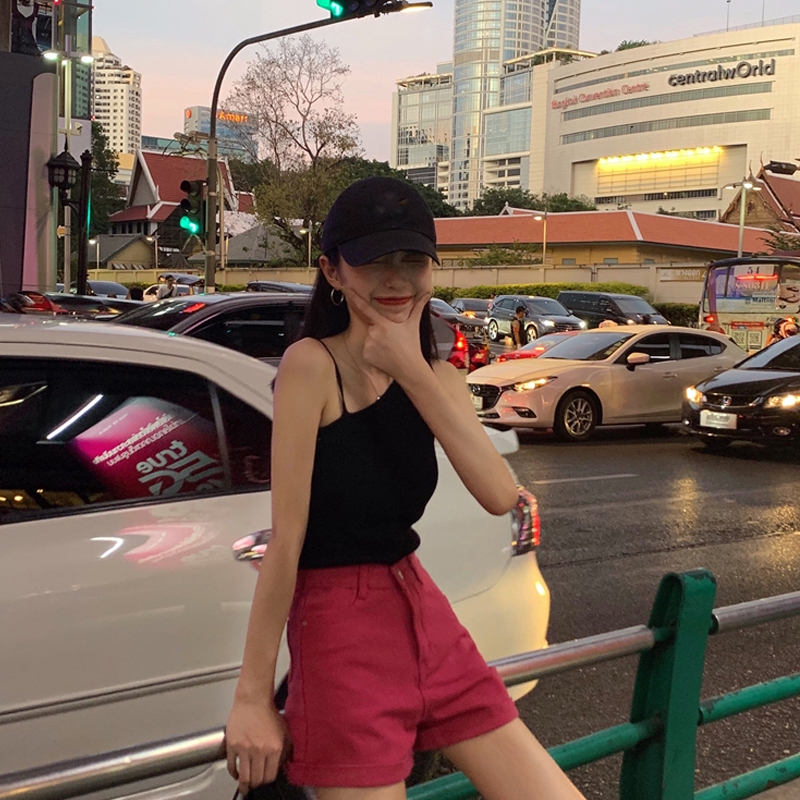 Áo Dệt Kim Hai Dây Màu Trơn Thời Trang Hong Kong | BigBuy360 - bigbuy360.vn