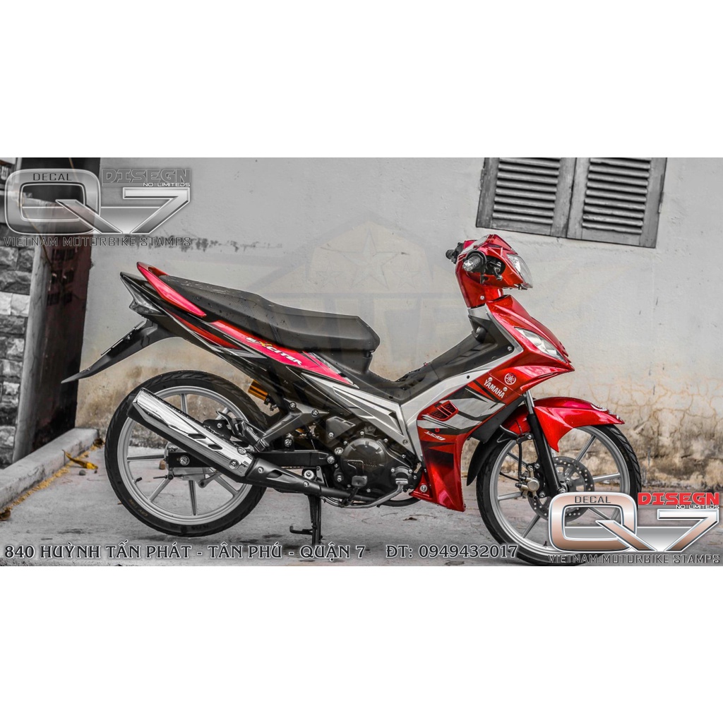 TEM RỜI EXCITER 2010 ĐỎ ĐEN