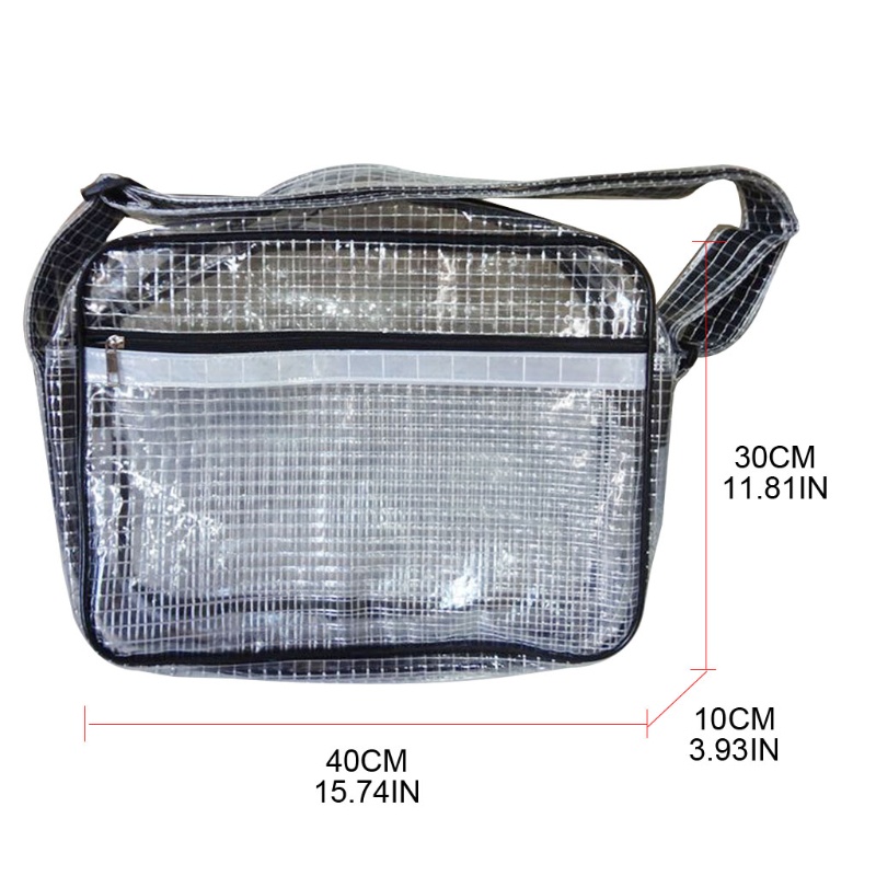 Túi Đeo Chéo Bằng PVC Trong Suốt Chống Tĩnh Điện Thời Trang Cho Nữ