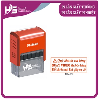 Con dấu (Quý khách vui lòng QUAY VIDEO khi bóc hàng để giải quyết khi găp sự cố)