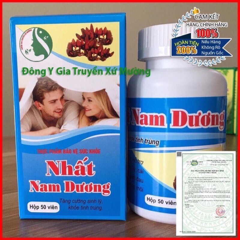 [Combo Liệu Trình]  Nhất Nam Dương - Tăng Cường Sinh Lý - Khoẻ Tinh Trùng Nam Giới