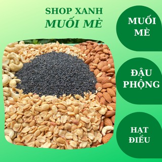 FREESHIP- Muối mè đậu phộng, hạt điều thơm ngon bổ dưỡng, tốt cho sức khỏe