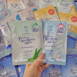 Mặt Nạ Giấy Senka Perfect Aqua Mask