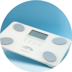 Cân điện tử sức khoẻ thông minh phân tích cơ thể TANITA đo 10 chỉ số  - máy quét sinh học Nhật Bản