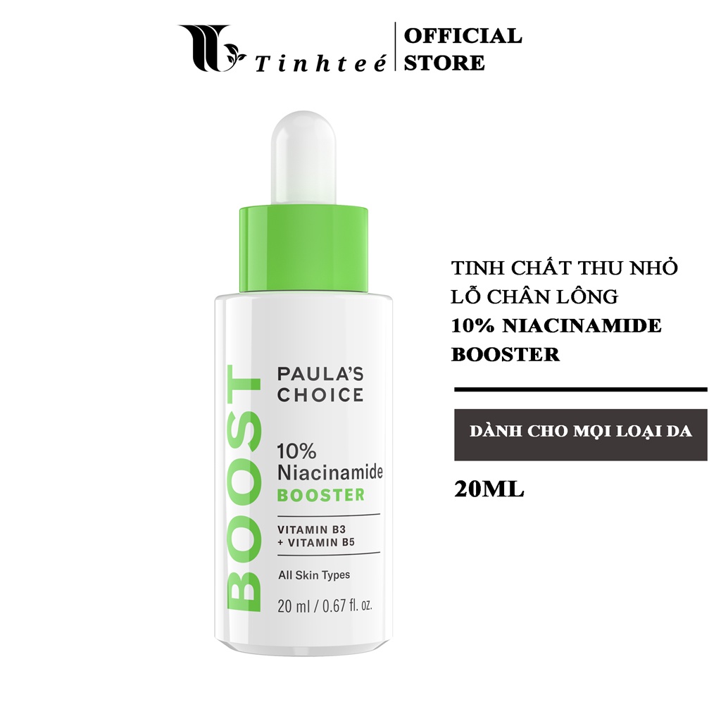 Tinh chất Niacinamide Booster 10% Paula's Choice giúp se lỗ chân lông và săn chắc da 20ml