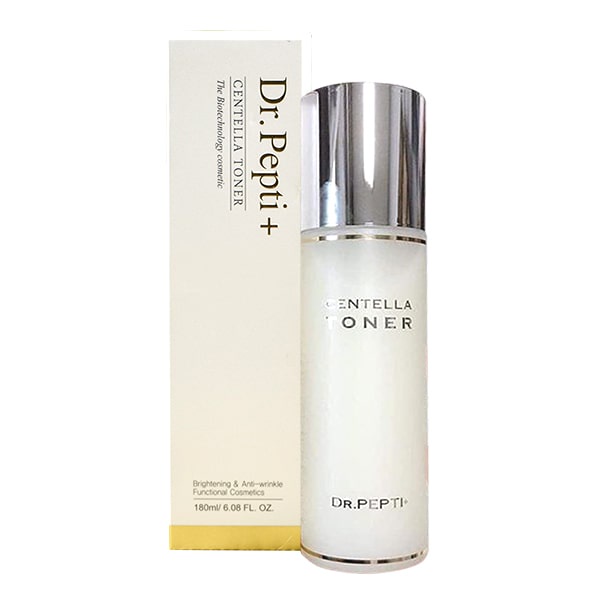 NƯỚC HOA HỒNG / TONER CĂNG BÓNG DA / Dr. Pepti Centella 180ml – Hàn Quốc