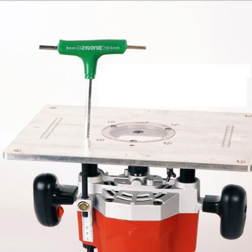 Máy phay gỗ-tấm gá máy pha chế máy phay bàn 127 - hợp kim nhôm, gia công CNC chính xác, đảm bảo chất lượng cao