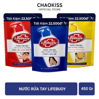 Nước rửa tay Lifebuoy Bảo vệ khỏi vi khuẩn 450gr (Túi)