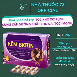 Viên uống mọc tóc biotin, kẽm, lcystine – Hỗ trợ kích thích mọc tóc, giảm gãy rụng tóc, giảm nám, làm đẹp da