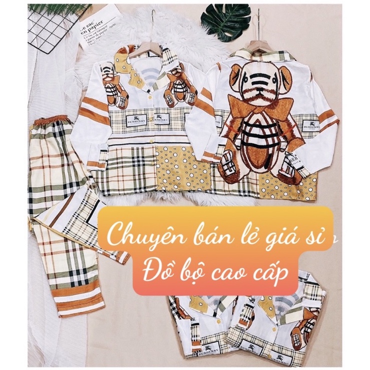 Đồ ngủ tay dài lụa latin cao cấp | BigBuy360 - bigbuy360.vn