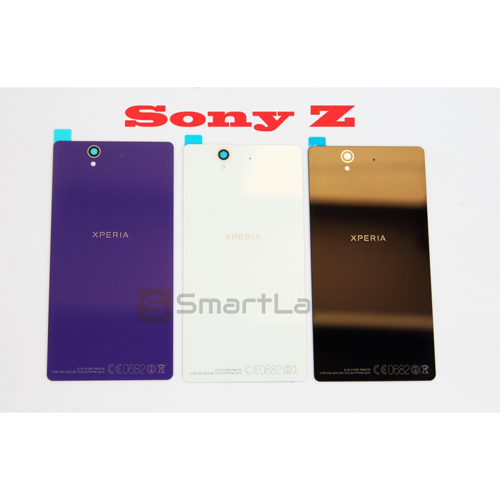 Nắp Lưng Linh Kiện Sony Xperia Z (Đen,Trắng,Tím)