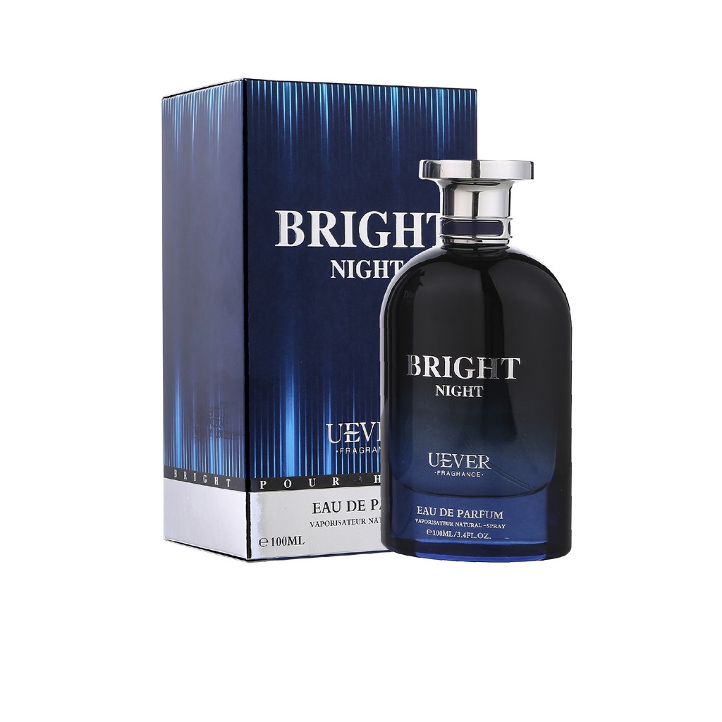 Nước hoa nam cao cấp BRIGHT NIGHT Cologne thương hiệu Pháp UEVER 100ml lưu hương 8 tiếng | BigBuy360 - bigbuy360.vn