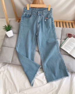 Quần culottes JEANS nữ