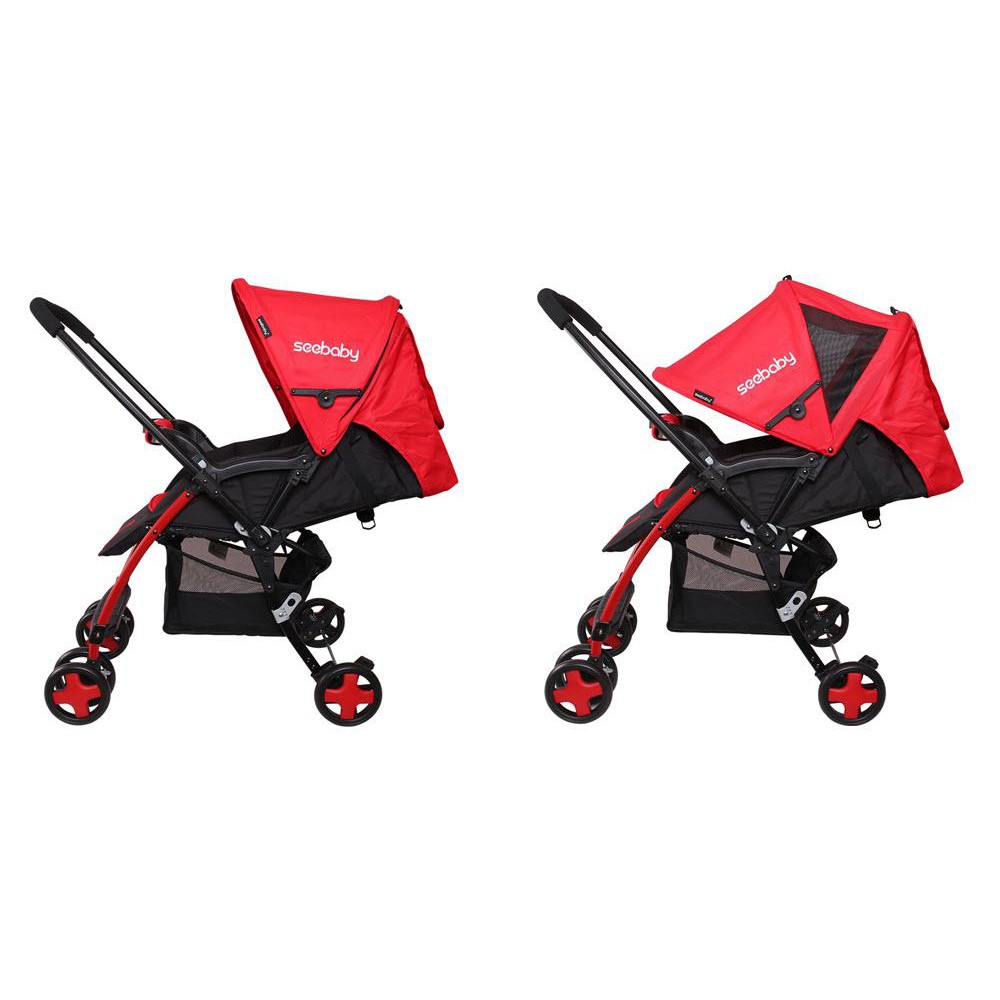 Xe Đẩy 2 chiều cao cấp Seebaby T08