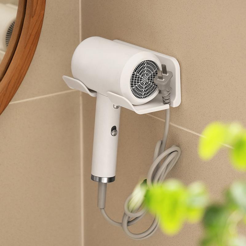 Giá treo máy sấy bằng nhựa cao cấp dán tường tiện lợi