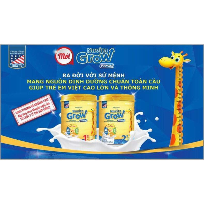 Sữa Nuvita Grow Diamond 1 + 900G (trẻ từ 1-2 tuổi)