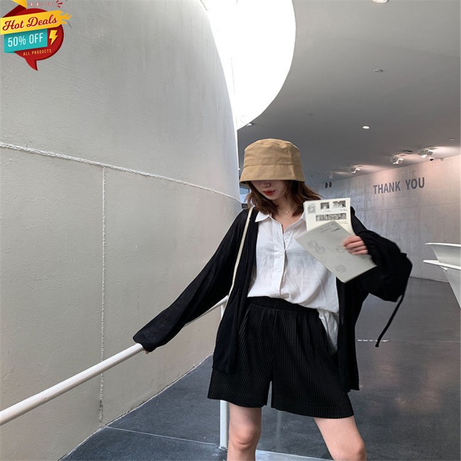 Quần Short Nam Lưng Cao Ống Rộng Thời Trang | BigBuy360 - bigbuy360.vn