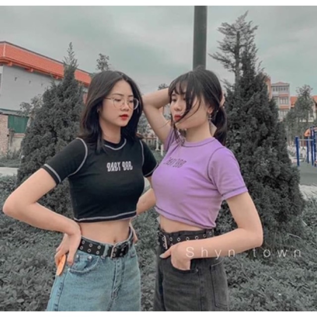 ÁO CROPTOP VIỀN DADY