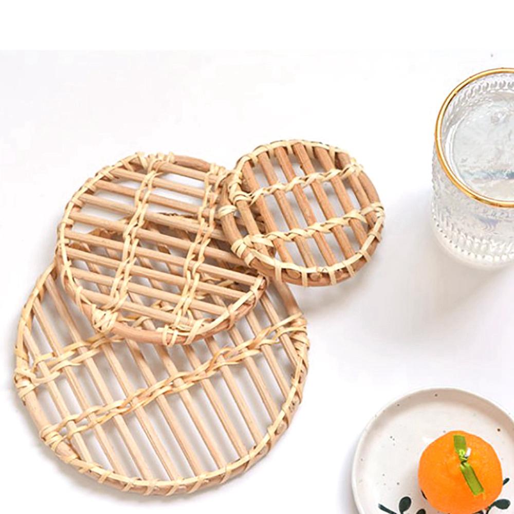 Tấm Lót Bàn Ăn Cách Nhiệt Phong Cách Nhật Bản Đơn Giản