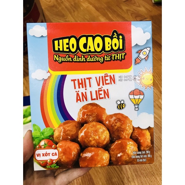 Thịt viên heo cao bồi 200g