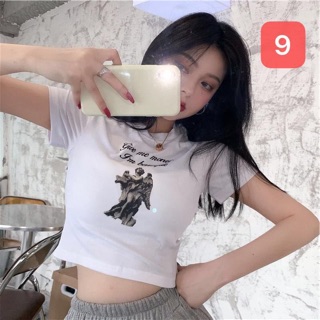 Áo croptop siêu xinh