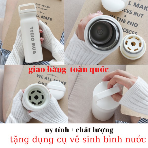 Bình giữa nhiệt TYESO dung tích 500ml có khay lọc