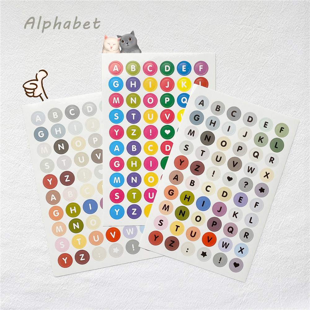 Lovely Alphabet Stickers  DIY Scrapbook Album Gift Decor Diary Planner