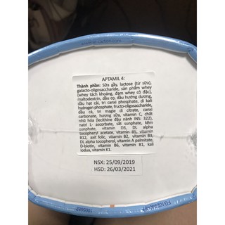 Sữa Aptamil Anh số 4 - 800gram