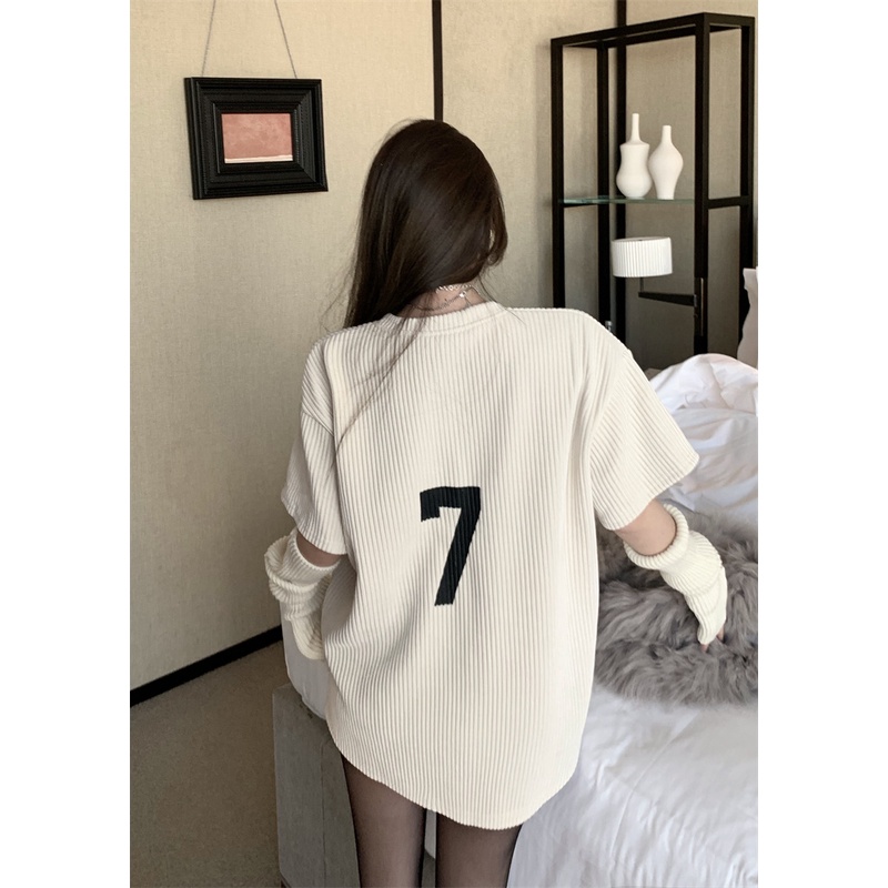 Áo phông nữ form rộng tay lỡ đẹp giá rẻ Quảng Châu APN001