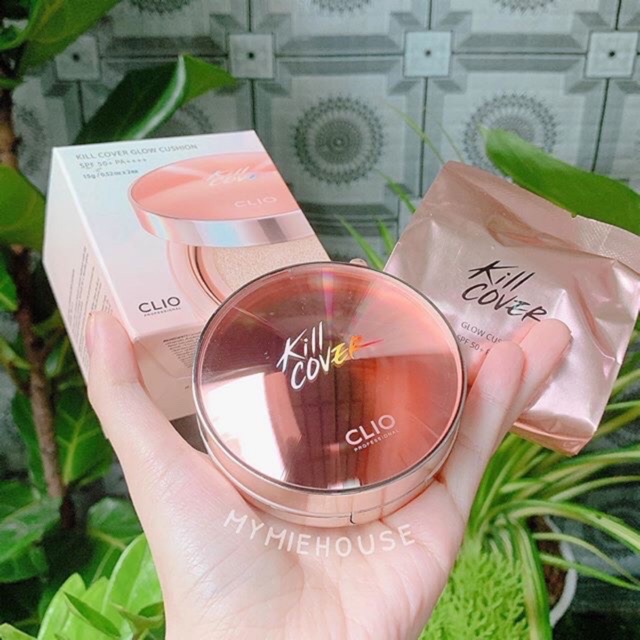 PHẤN NƯỚC CLIO KILL COVER GLOW CUSHION SPF50+ PA+++