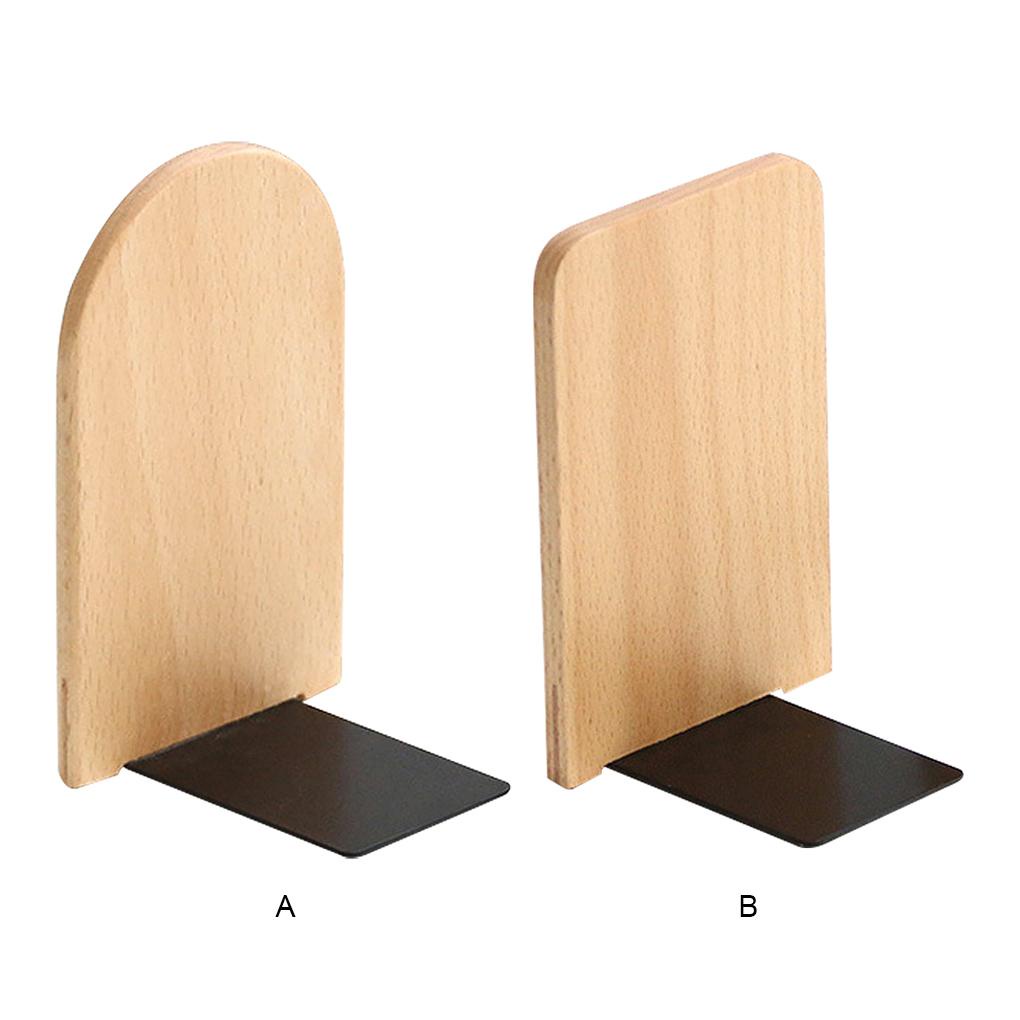 Giá Đỡ Đầu Sách Bằng Gỗ Chống Bị Vỡ Tiện Dụng Cho Phòng Học / Văn Phòng