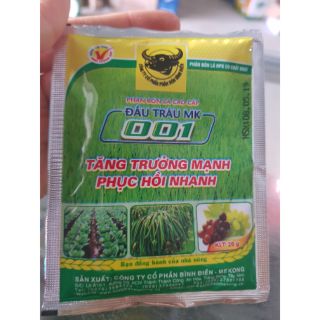 Com bo 5 gói Kích thích sinh trưởng Đầu trâu 001