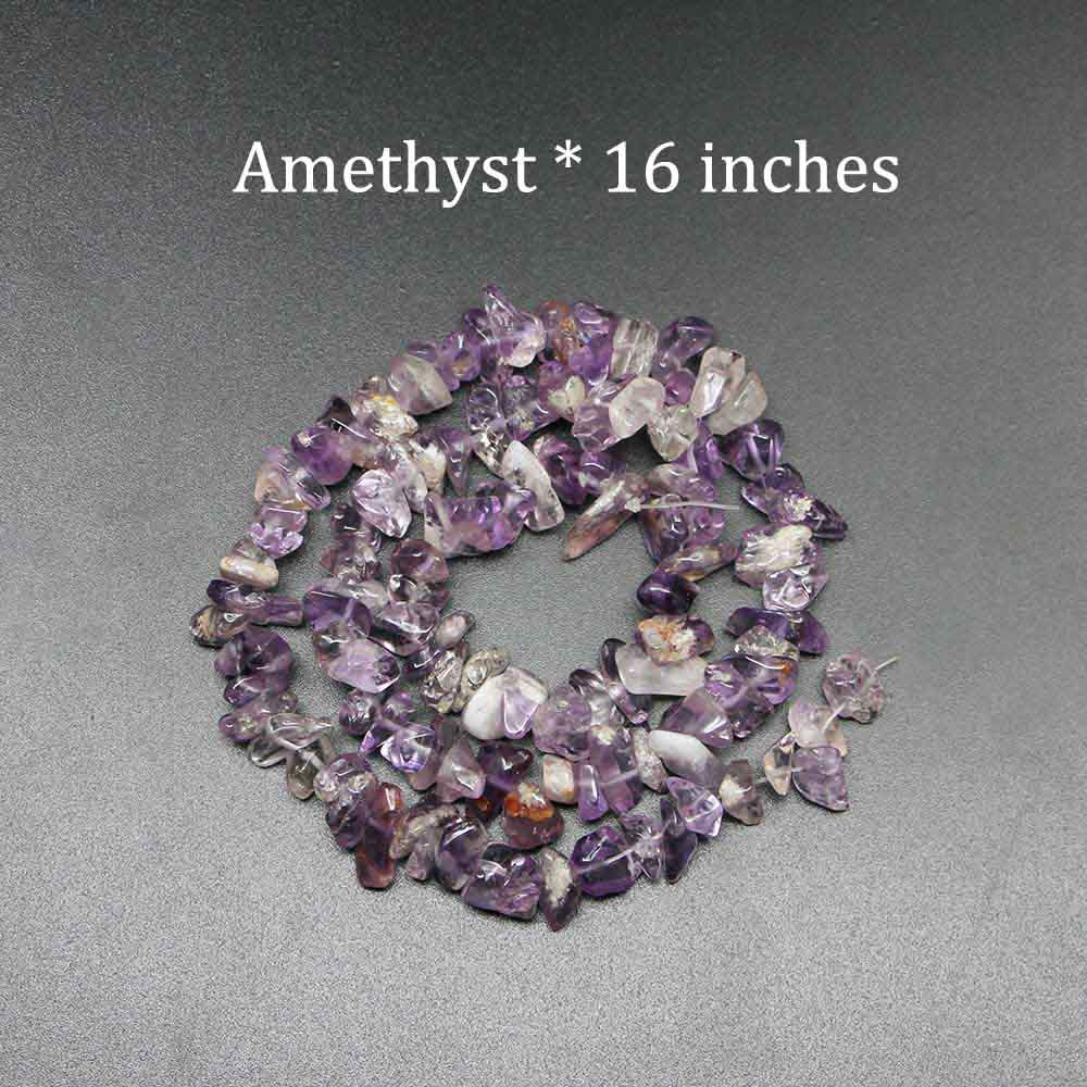 St.kunkka 1dây / 16 inch Hạt đá màu tự nhiên để làm đồ trang sức vòng đeo tay thủ công