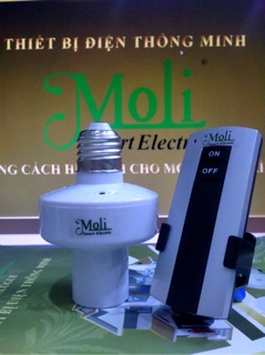 [SALE 10%] Đui đèn điều khiển từ xa E27