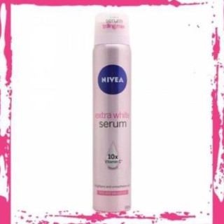 Xịt ngăn mùi nivea extra white serum trắng mịn 100ml.