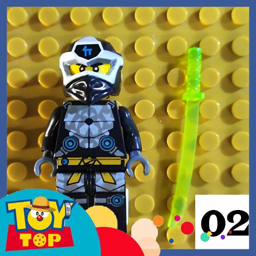 Non - lego xếp hình lắp ghép tổng hợp 1: Minifigure nhân vật NinjaGo Ninja Go ( ảnh nào có vũ khí sẽ có kèm vũ khí nha)