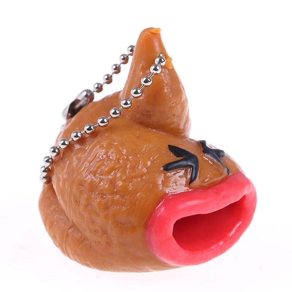 Móc Khóa Hình Con Vật DARON Poop Vui Nhộn Giảm Căng Thẳng