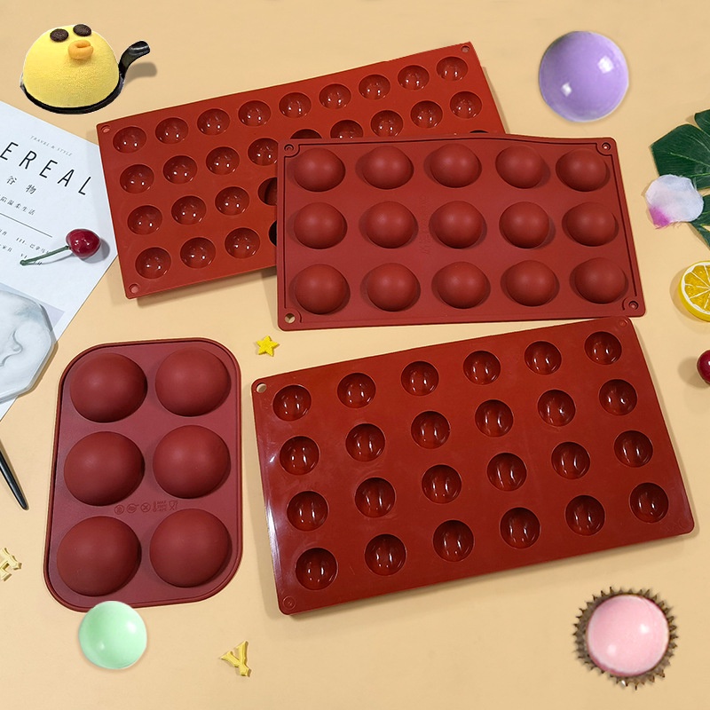 Khuôn Silicone Làm Bánh Hình Bán Nguyệt
