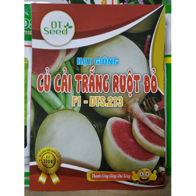 Củ cải trắng ruột đỏ