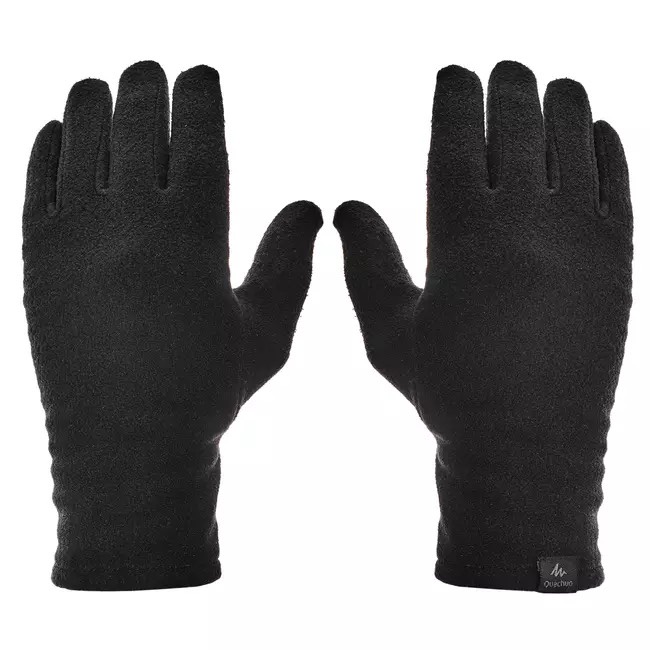 Găng tay cho chuyến đi bộ dã ngoại, leo núi trekking Explor 100 - Đen MIRILIK DECA