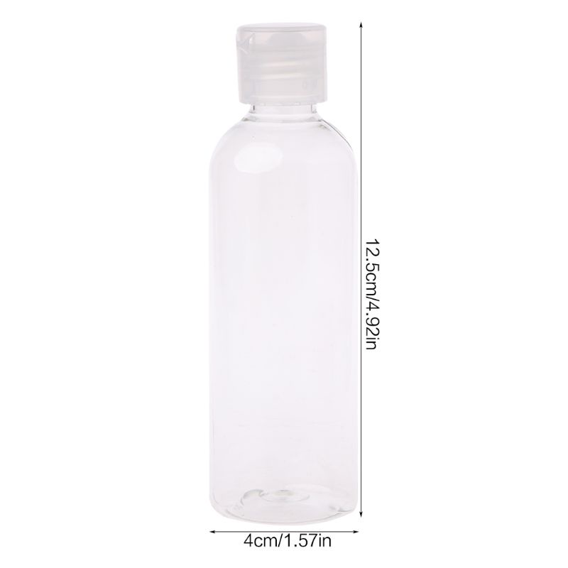 Bình Rỗng Trong Suốt Dạng Nắp Lật Dung Tích 100Ml