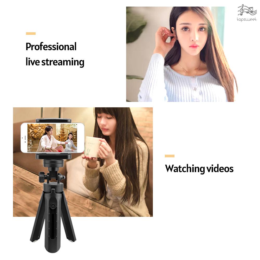 Giá Đỡ Ba Chân Mini Để Bàn Có Thể Điều Chỉnh Tương Thích Với Điện Thoại / Máy Ảnh / Quay Video / Live Stream | BigBuy360 - bigbuy360.vn
